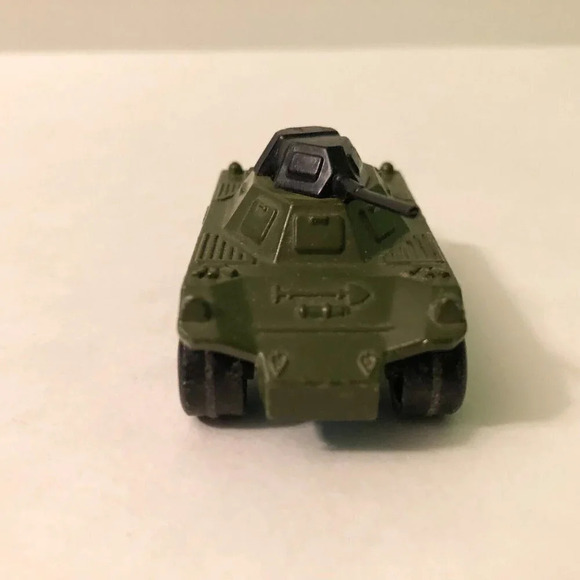 Vintage 1973 Matchbox Rolamatics Lesney Military Green  No 73 Weasel - Picture 4 of 10